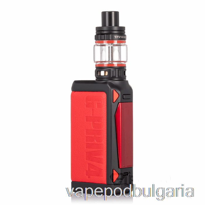 Vape 10000 Дръпки Smok G-priv 4 230w Starter Kit Red